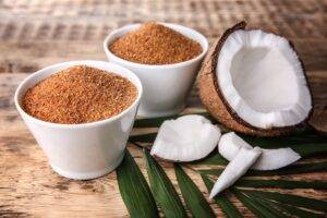 Nutrient content of coconut sugar, coconut sap sugar, Kandungan Gizi Gula Kelapa, Organic Coconut Sugar